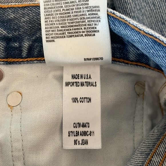 AGOLDE 90’s Distressed Jeans | Size 26 - Picture 14 of 15